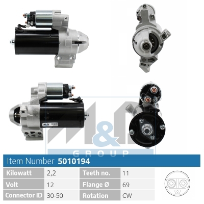 [5010194] Starter motor