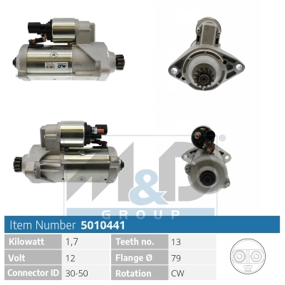 [5010441] Starter motor
