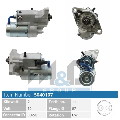 [5040107] Starter motor