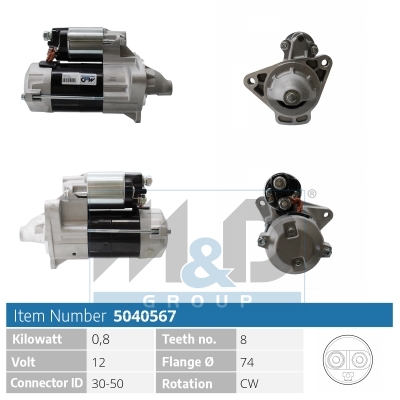 [5040567] Starter motor