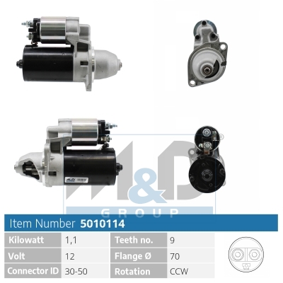 [5010114] Starter motor