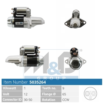 [5035264] Starter motor