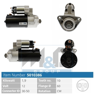 [5010386] Starter motor