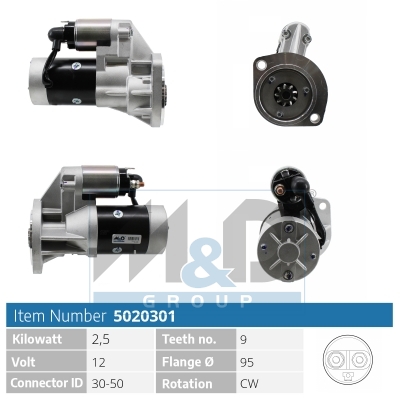 [5020301] Starter motor