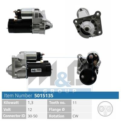 [5015135] Starter motor