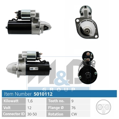 [5010112] Starter motor