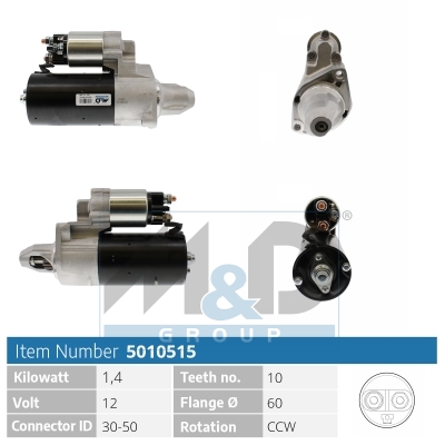 [5010515] Starter motor