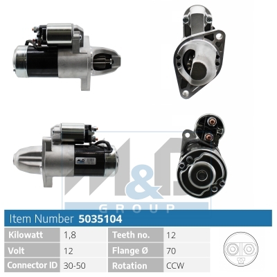 [5035104] Starter motor