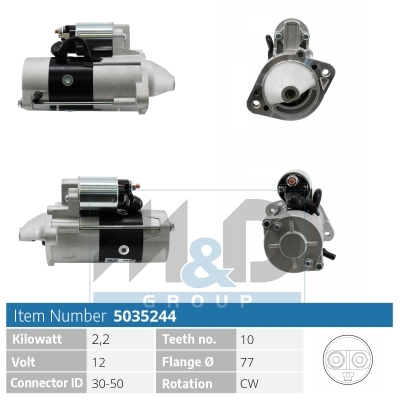 [5035244] Starter motor