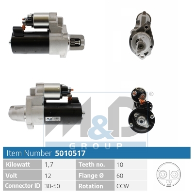 [5010517] Starter motor
