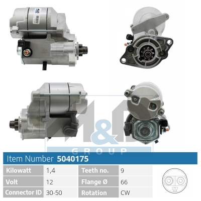 [5040175] Starter motor