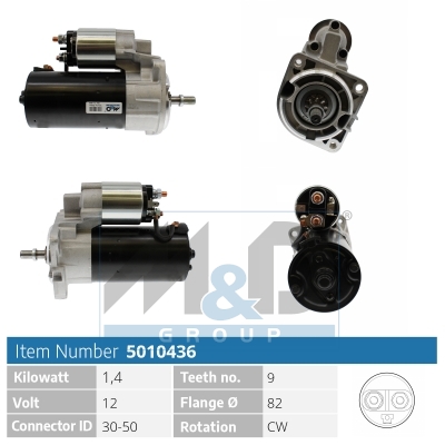 [5010436] Starter motor