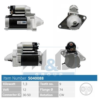 [5040088] Starter motor