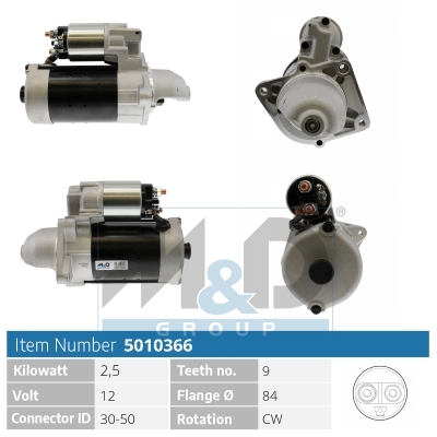 [5010366] Starter motor