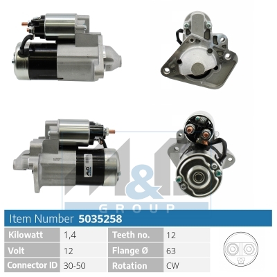 [5035258] Starter motor