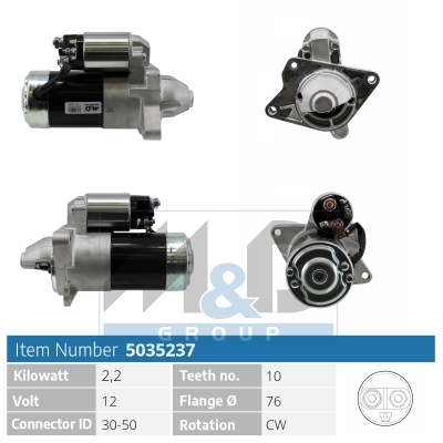 [5035237] Starter motor