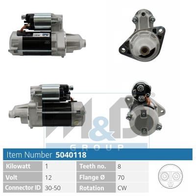 [5040118] Starter motor