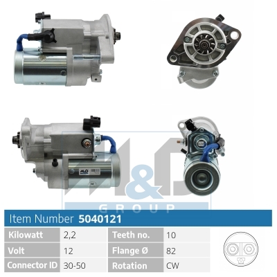 [5040121] Starter motor