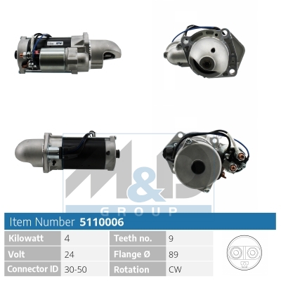 [5110006] Starter motor