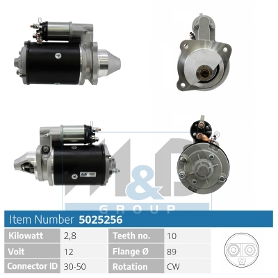 [5025256] Starter motor