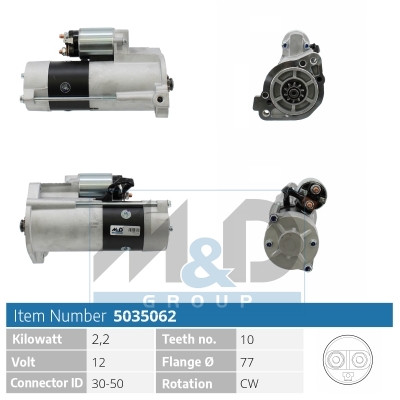 [5035062] Starter motor