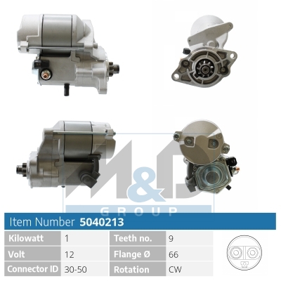 [5040213] Starter motor