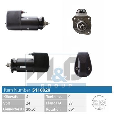 [5110028] Starter motor
