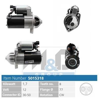 [5015318] Starter motor