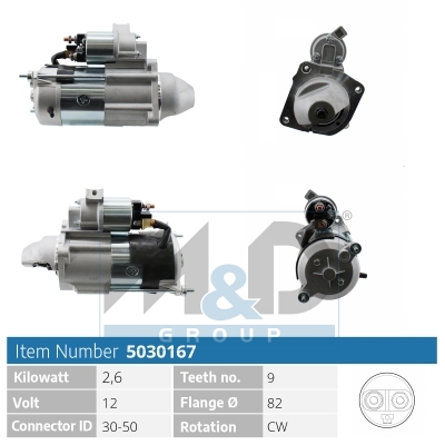 [5030167] Starter motor