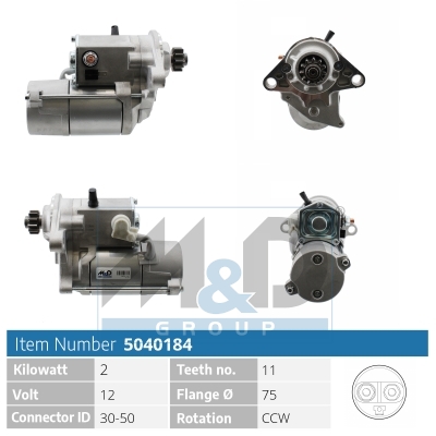 [5040184] Starter motor