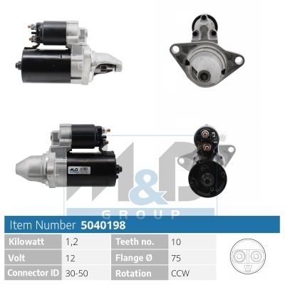 [5040198] Starter motor