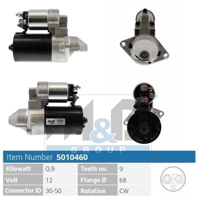 [5010460] Starter motor