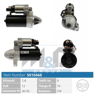 [5010468] Starter motor