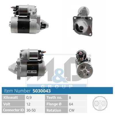 [5030043] Starter motor