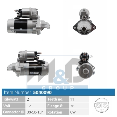 [5040090] Starter motor