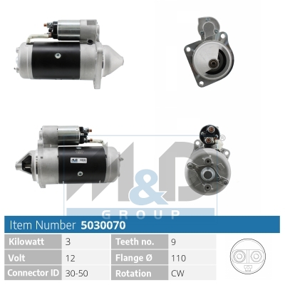 [5030070] Starter motor