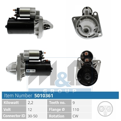 [5010361] Starter motor