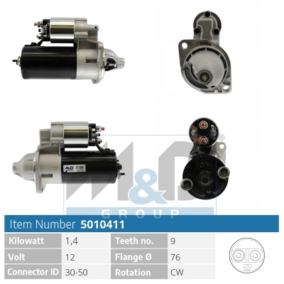 [5010411] Starter motor