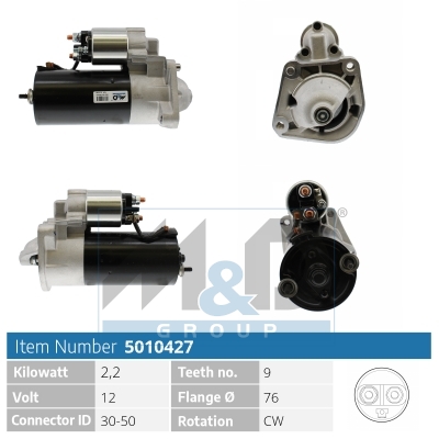[5010427] Starter motor