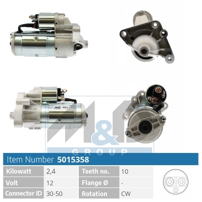 [5015358] Starter motor