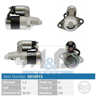 [5016915] Starter motor