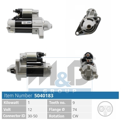 [5040183] Starter motor