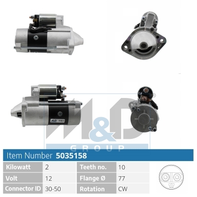 [5035158] Starter motor
