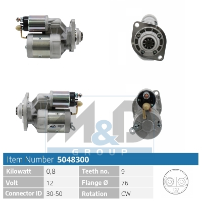 [5048300] Starter motor