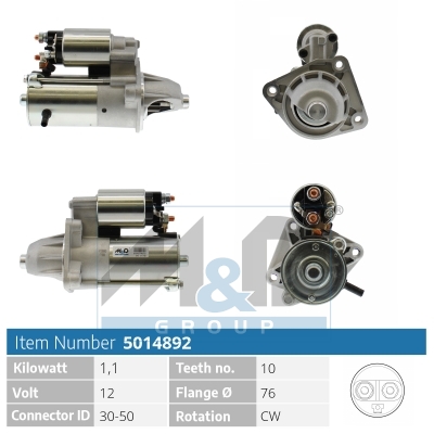 [5014892] Starter motor