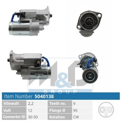 [5040138] Starter motor
