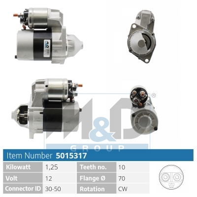 [5015317] Starter motor