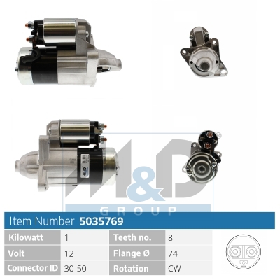 [5035769] Starter motor