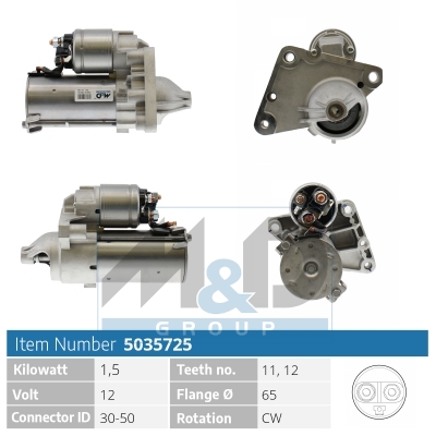 [5035725] Starter motor