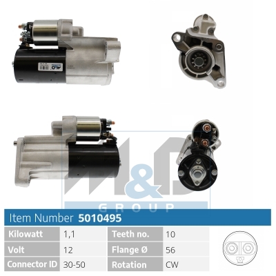 [5010495] Starter motor